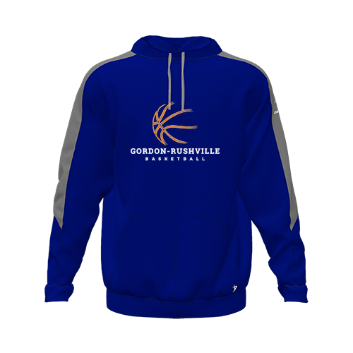 [CUS-DFW-HOOD-FLC-LSL-RYL-YXS-LOGO1] Hoodie (Youth XS, Royal, Logo 1)