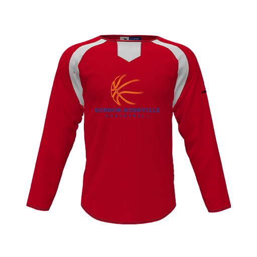 [CUS-DFW-PULL-FLC-CNK-LSL-RED-YS-LOGO3] Pullover (Youth S, Red, Logo 3)