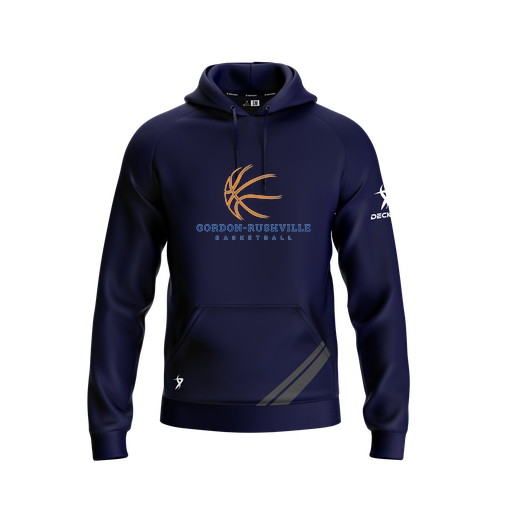 [FOLHSMNV-YXS-LOGO3] Decker Summit Hoodie (Youth XS, Navy, Logo 3)