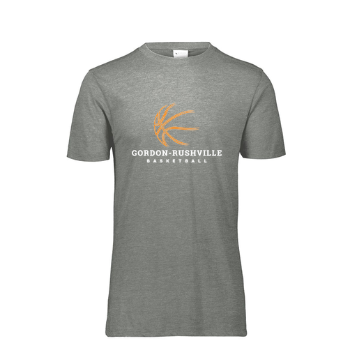 [FTSCUBGY-AS-LOGO1] Decker Men's Tri-Blend T-Shirt - Short Sleeve (Adult S, Gray, Logo 1)