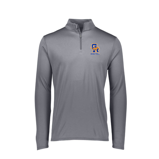 [FTLQFLGY-FAXS-LOGO2] Decker Women's Flex-Lite 1/4 Zip Shirt (Female Adult XS, Gray, Logo 2)