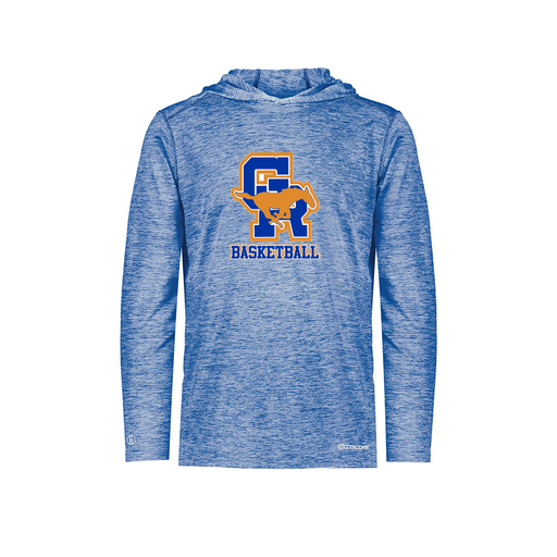 [FOLHCGRY-AS-LOGO2] Decker Men's Charge Hoodie (Adult S, Royal, Logo 2)