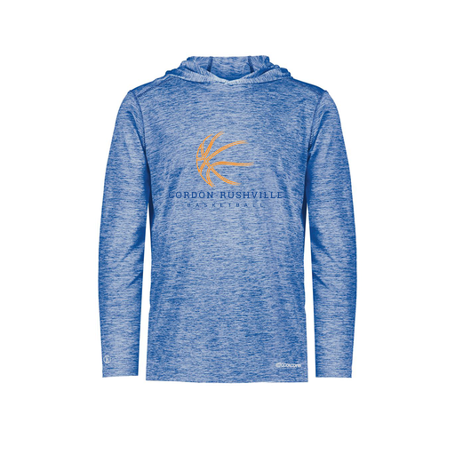 [FOLHCGRY-AS-LOGO3] Decker Men's Charge Hoodie (Adult S, Royal, Logo 3)